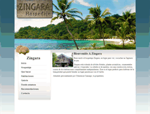 Tablet Screenshot of hospedajesapzurrozingara.com